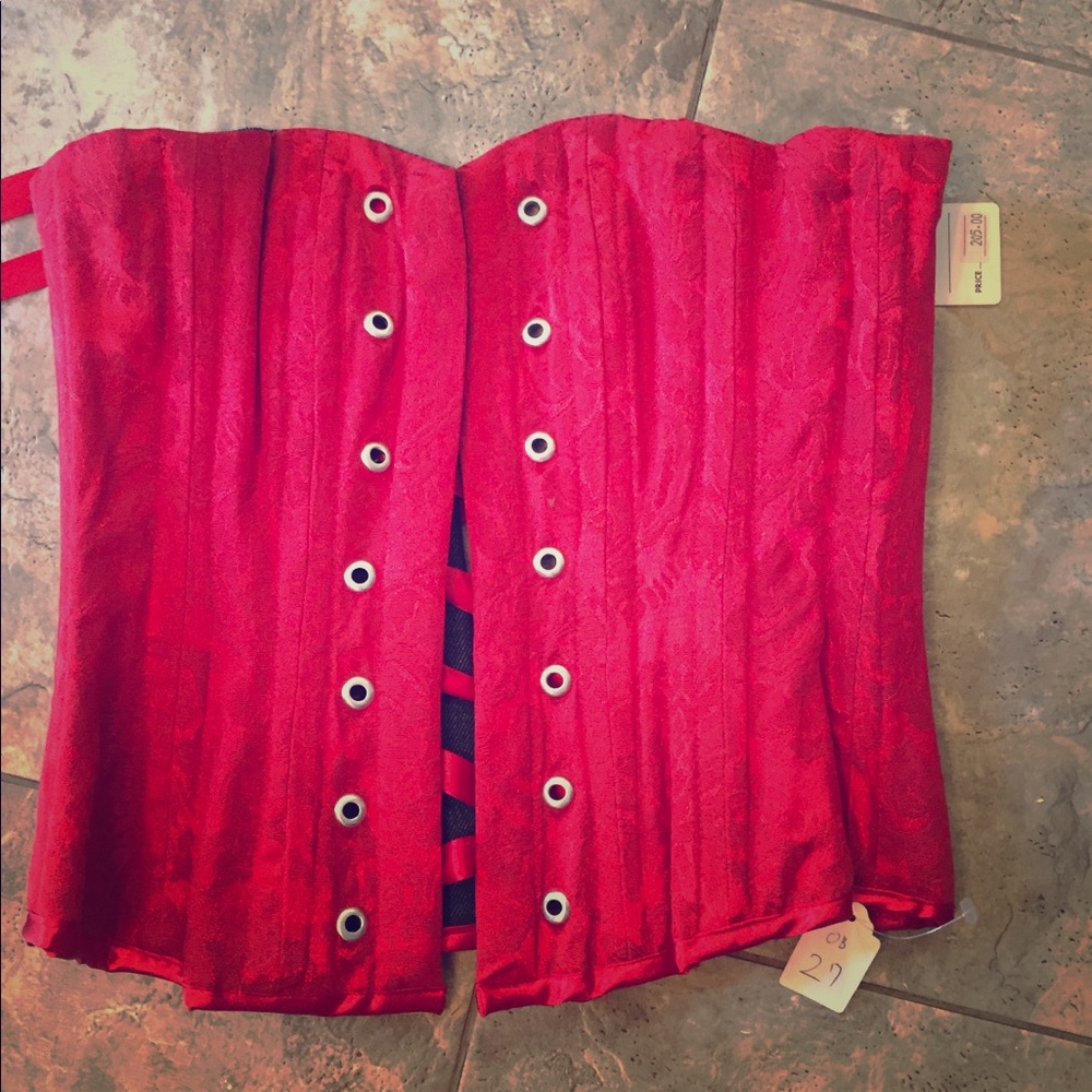 Gorgeous Bone In Corset NWT